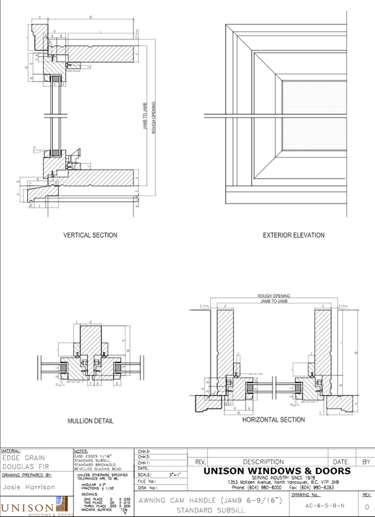 Standard Subsill - Unison Windows