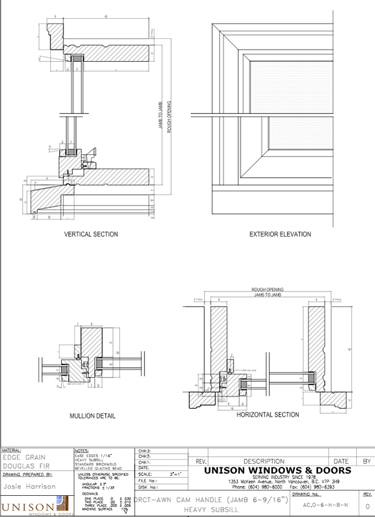 Heavy Subsill - Unison Windows